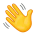 waving hand